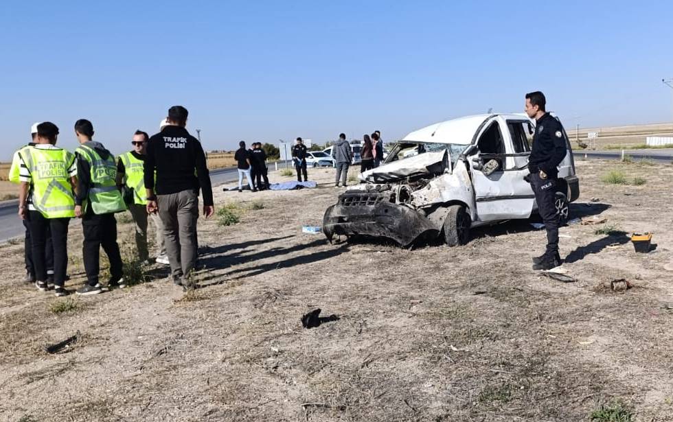 Konya’daki kazada can veren 2 kişiye acı veda 2